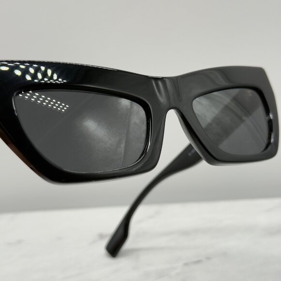 Burberry BE4405 300187 Sunglasses Black Frame Dark Grey Lens 51mm - Picture 12 of 12